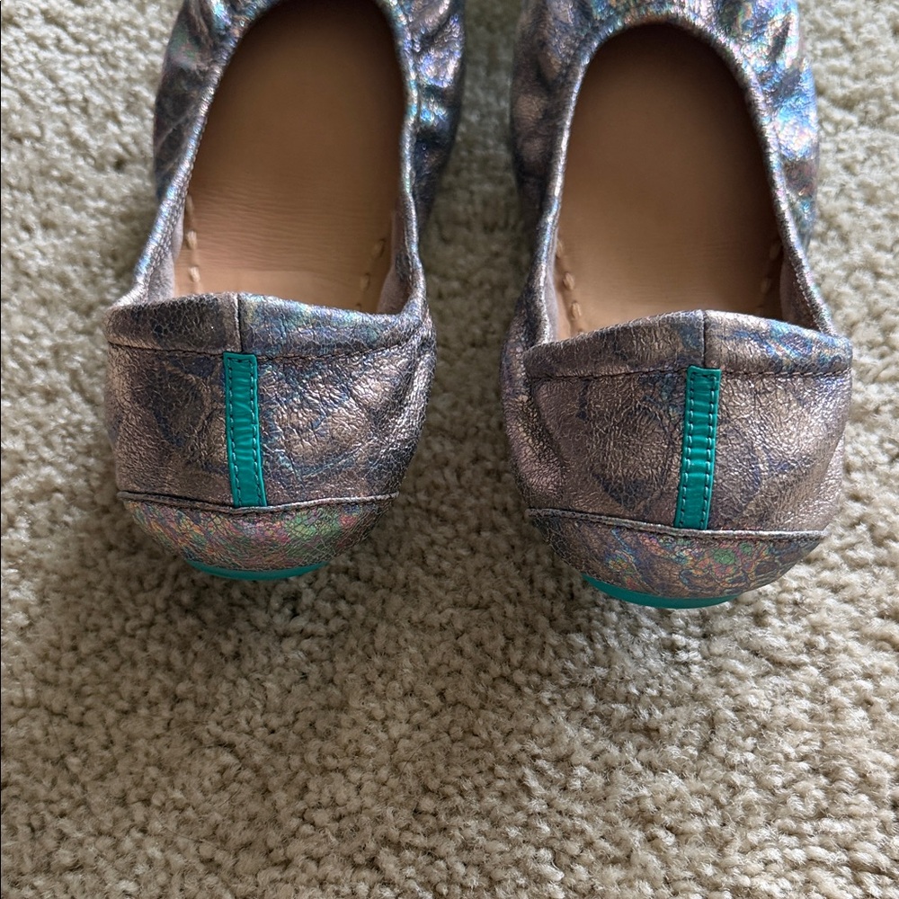 Tieks Love Potion  Lovestruck Metallic Iridescent Ballet Flats Full Set Size 8 - Picture 5 of 16